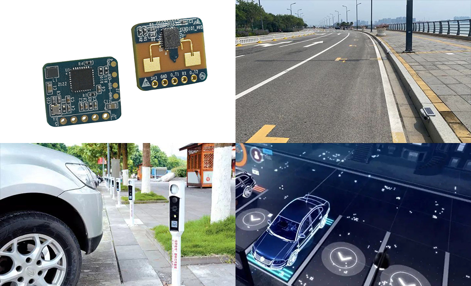 24G radar module parking curb machine/video pile/parking detection radar 24G radar module parking curb machine/video pile/parking detection radar