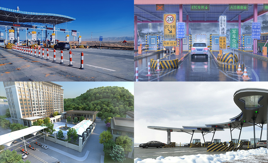Low-power radar module application of vehicle height limit at intersection Low-power radar module application of vehicle height limit at intersection