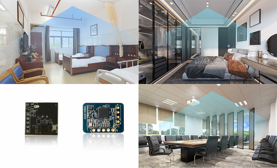 Human body induction radar module cost comparable to infrared PIR Human body induction radar module cost comparable to infrared PIR